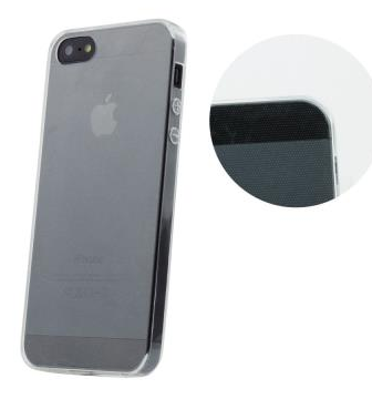 Silikonové pouzdro Ultra Slim 0,3mm pro Apple iPhone 5/5S, čiré